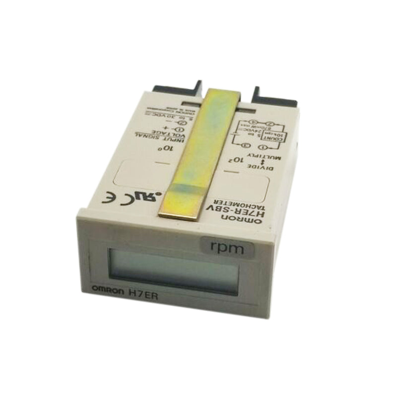 Omron Digital Tachometer LCD Display 4-Digit 5-30Vdc H7ER-SBV