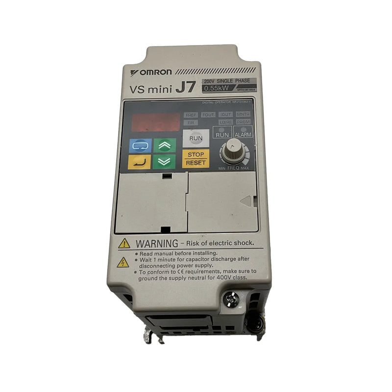 Omron Inverter Drive 3 Phase 240VAC CIMR-J7AZB0P4