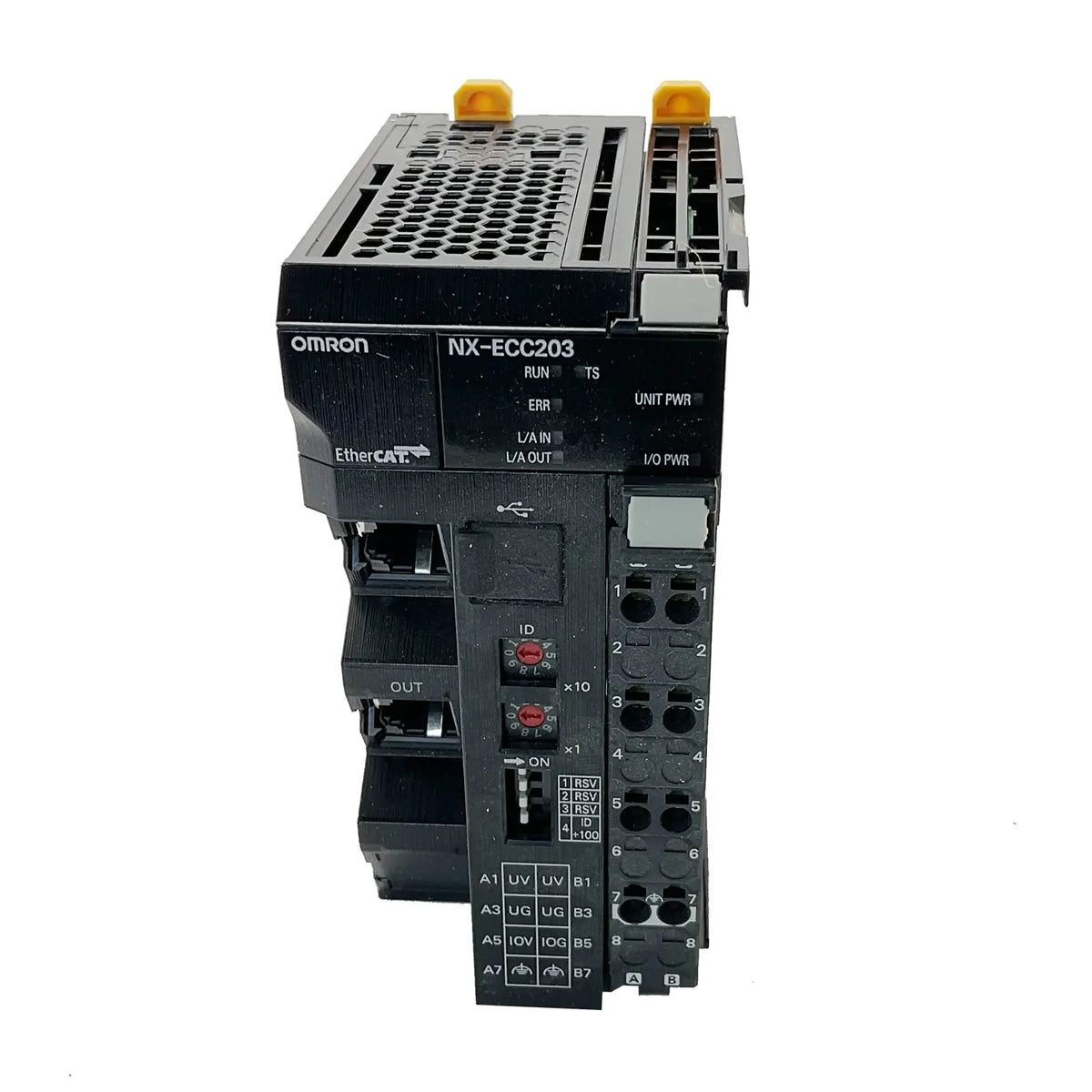 Omron NX Series Ethercat Coupler 24VDC 10A NX ECC203