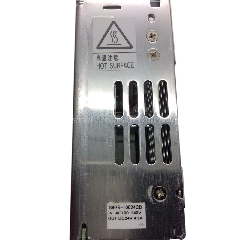 Omron Power Supply AC/DC DIN Rail 24VDC 4.5A S8PS-10024CD