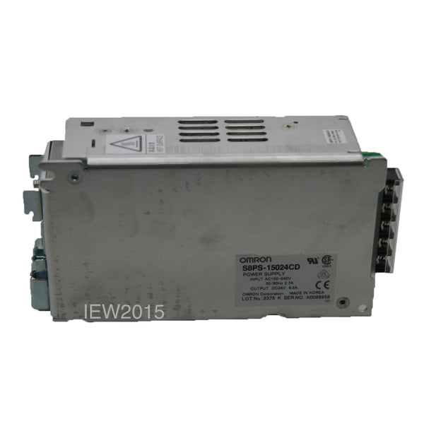 Omron Power Supply AC/DC DIN Rail S8PS-15024CD