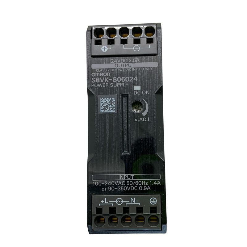 Omron Power Supply S8VK-C Switch Mode DIN Rail 85-264Vac Input S8VK-C06024