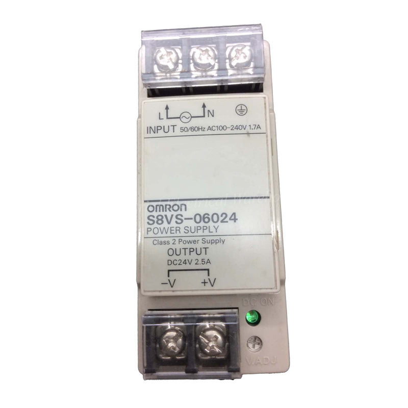 Omron Power Supply 24VDC 2.5A S8VS-06024