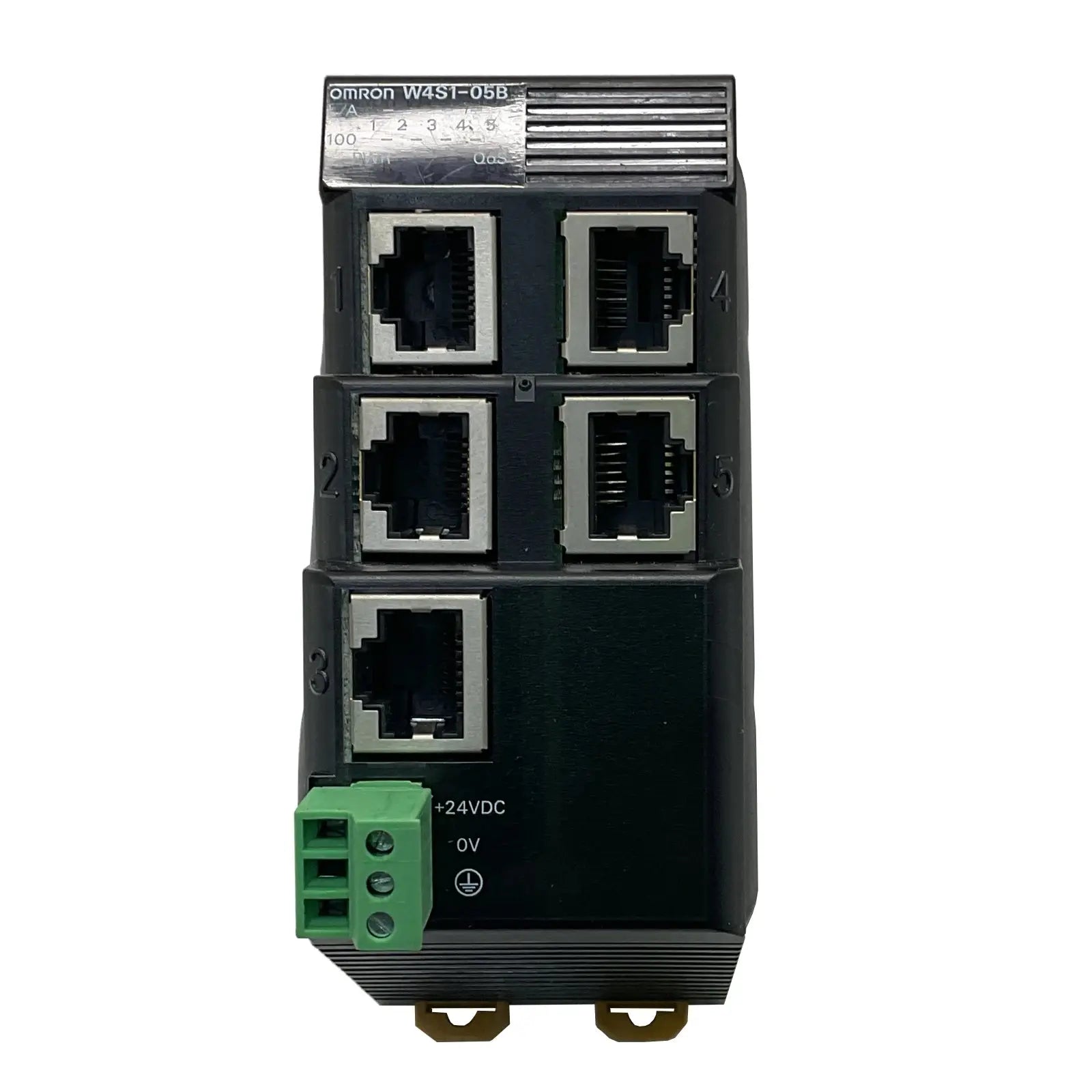 Omron W4S1 Ethernet Switch W4S1-05B | 5 RJ45 Ports, Reliable Network