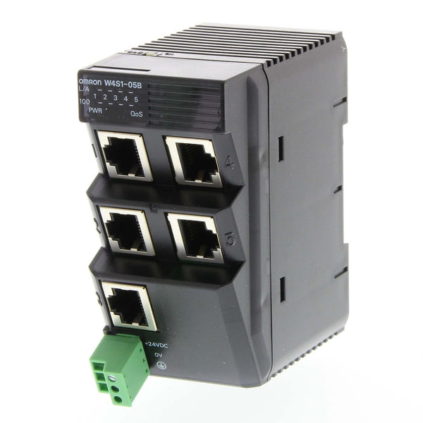 Omron W4S1 Ethernet Switch 5 RJ45 Ports W4S1-05B