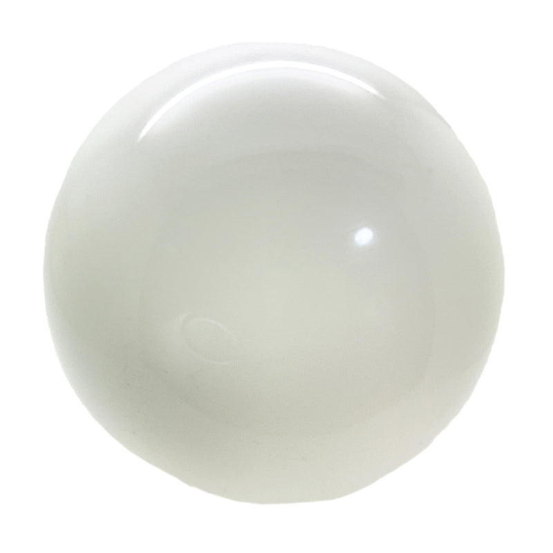 Opal Ball Light Fitting White with Gold 230mm H x 200mm W