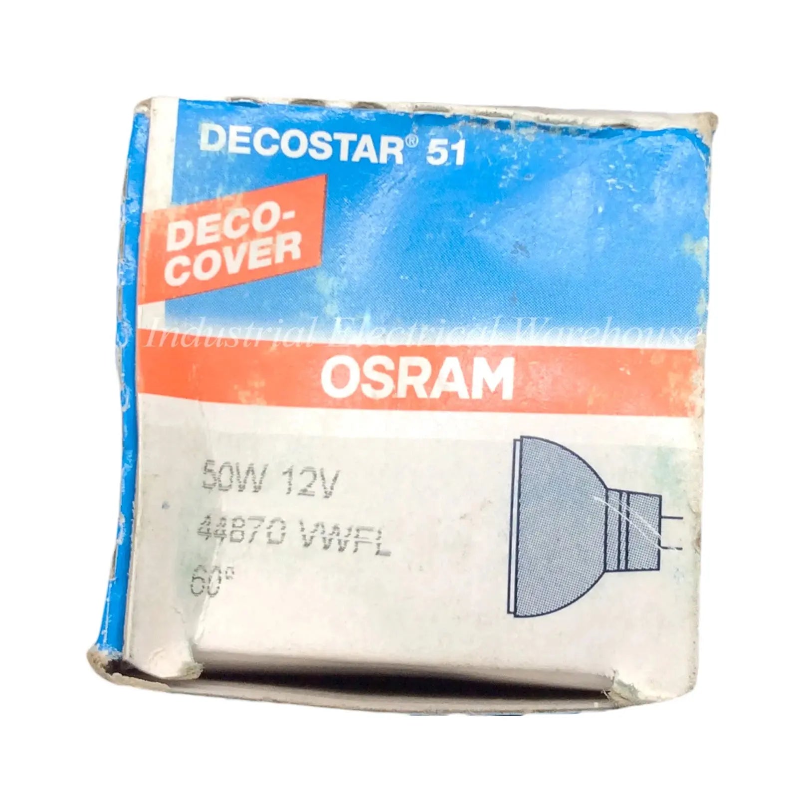 Osram Downlight Globes Decostar 51S Standard 50W 12V VWFL 44870 | Buy!