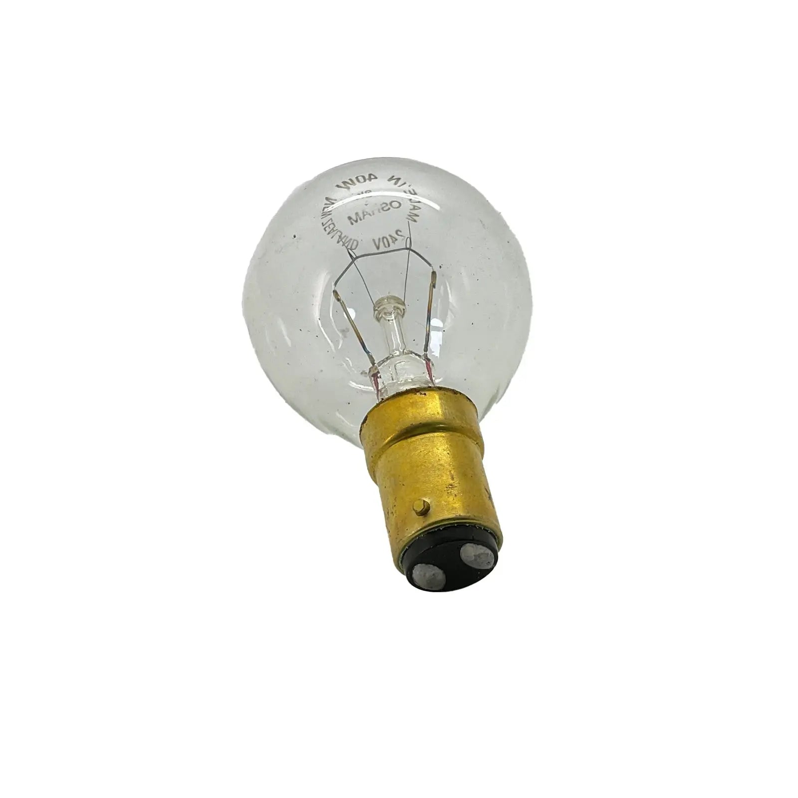 Round Clear 40W | Osram Small Bayonet Cap (BC) Bulb