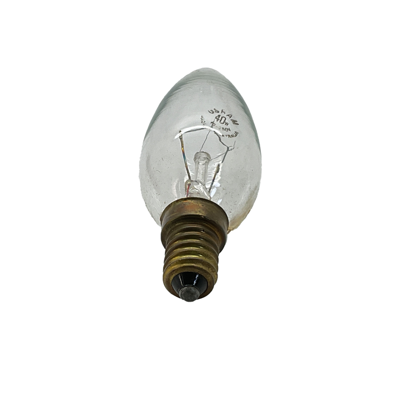 Osram Plain Candle Lamp Globe Bulb Light SES 40W 240/250V