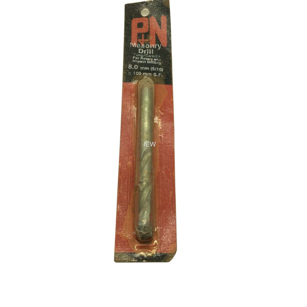 P&N Patience & Nicholson Masonry Drill Bit 5/16 x100mm SF 8m