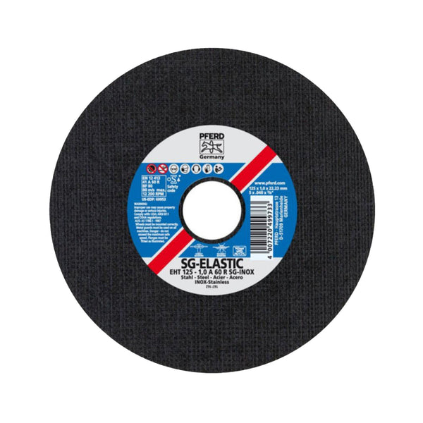 PFERD Cutting Disc 12200 RPM EHT 125-1,0 A 60 R SG-INOX 61341112