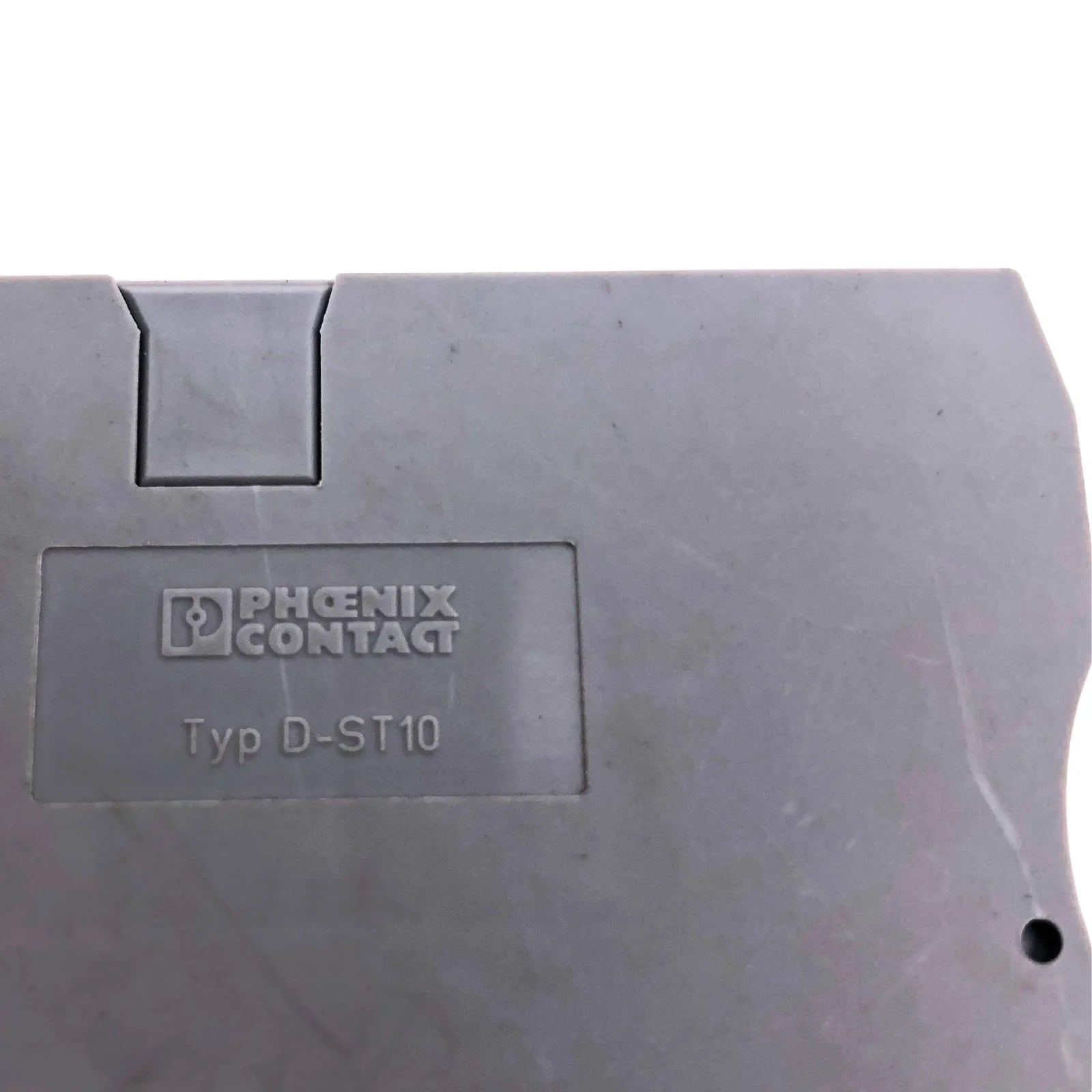 Phoenix Contact End Cover Grey D-ST10 3036644