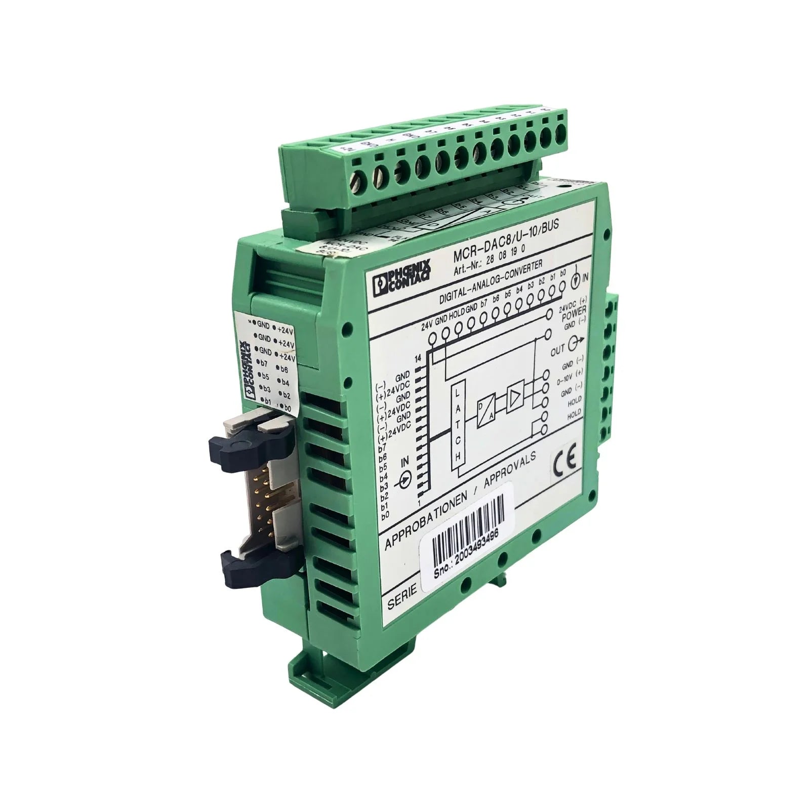 Phoenix Contact Digital / Analog Converter MCR-DAC 8-U-10-BUS 2808190
