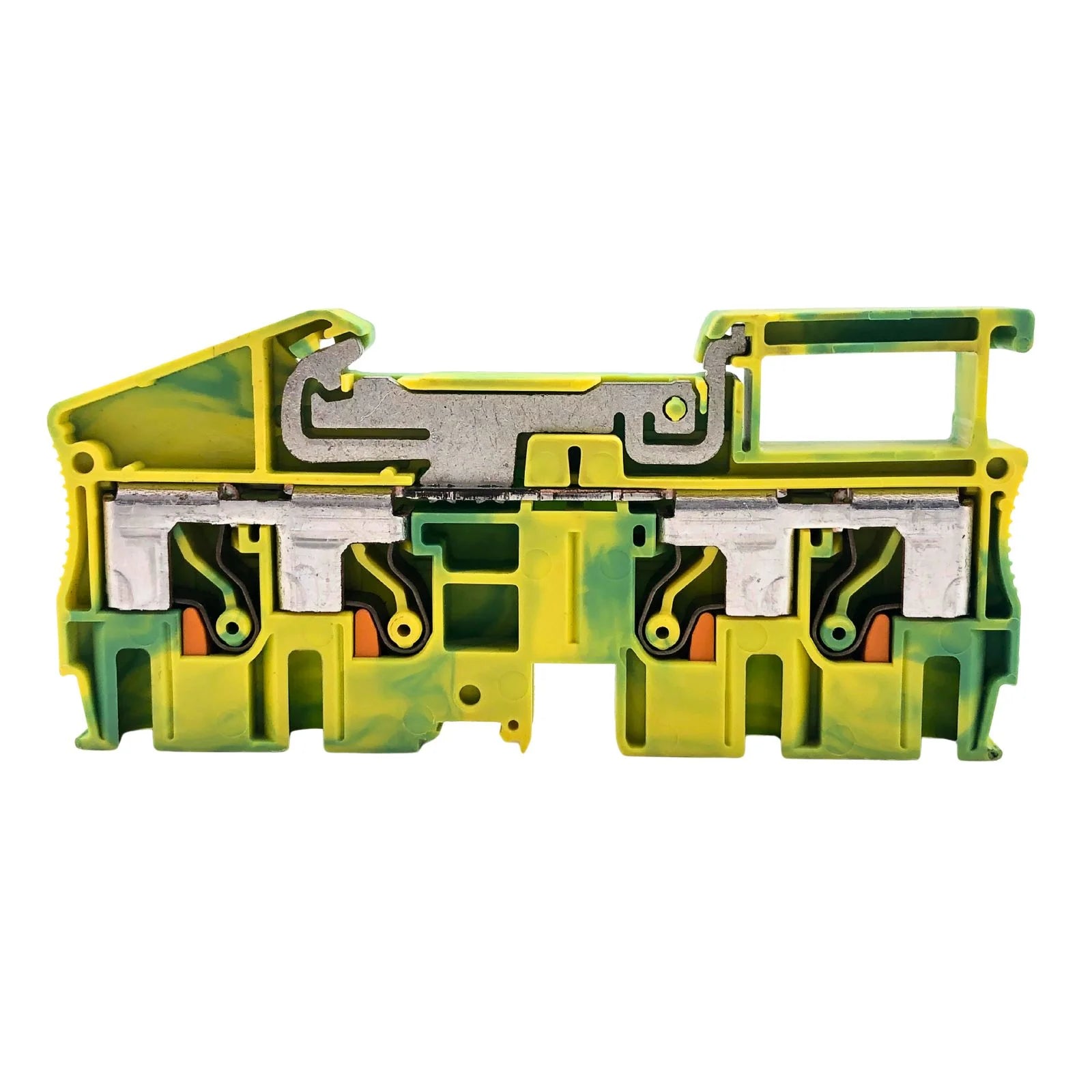 Phoenix Contact DIN Rail Earth Ground Terminal Block 4-Wire 3212950