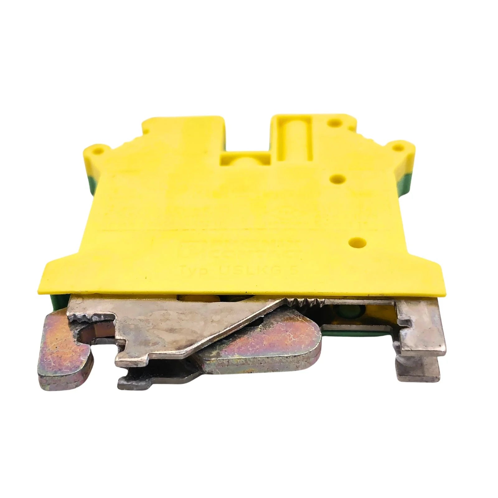 Phoenix Contact Ground Terminal Block Yellow/Green USLKG5 0441504