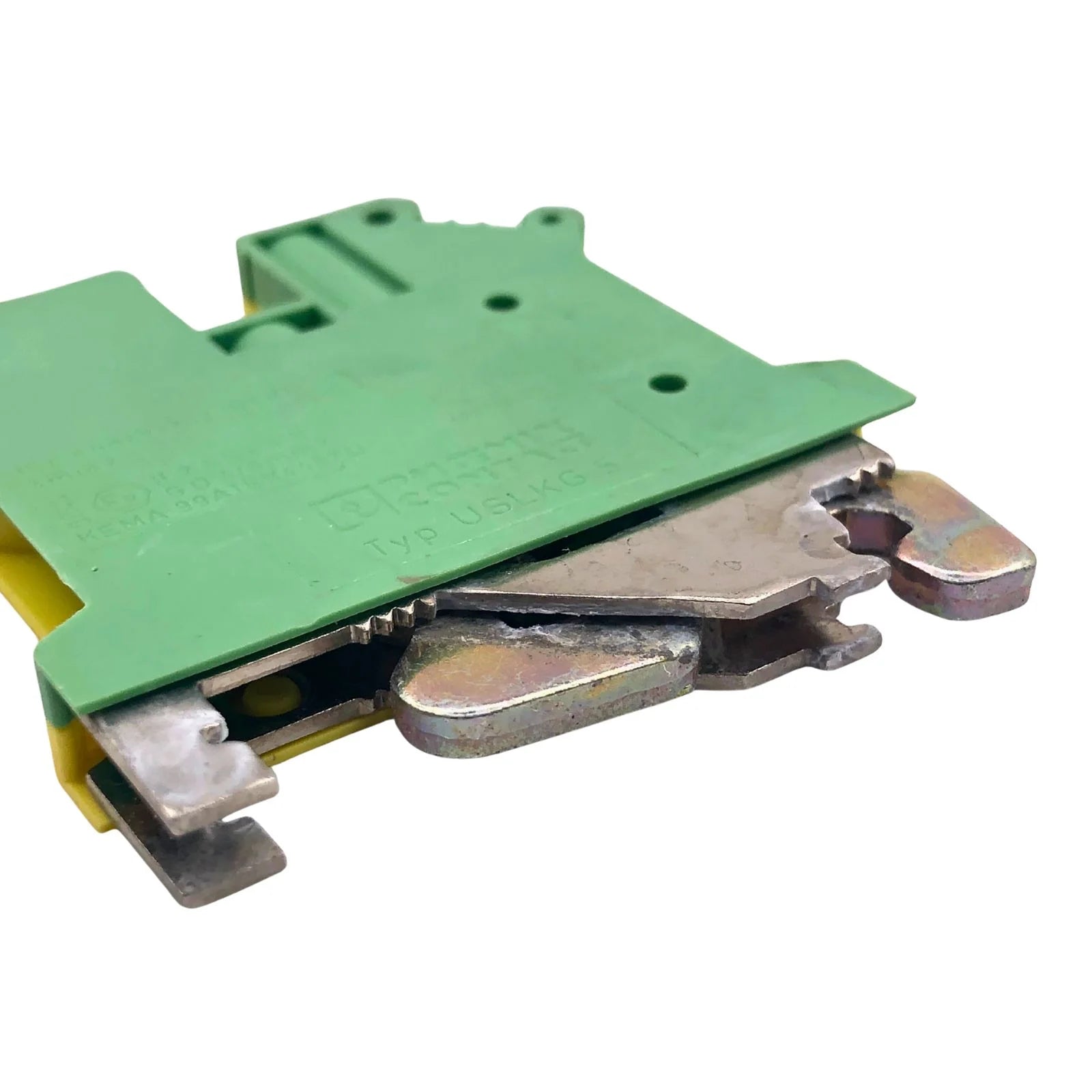Phoenix Contact Ground Terminal Block Yellow/Green USLKG5 0441504