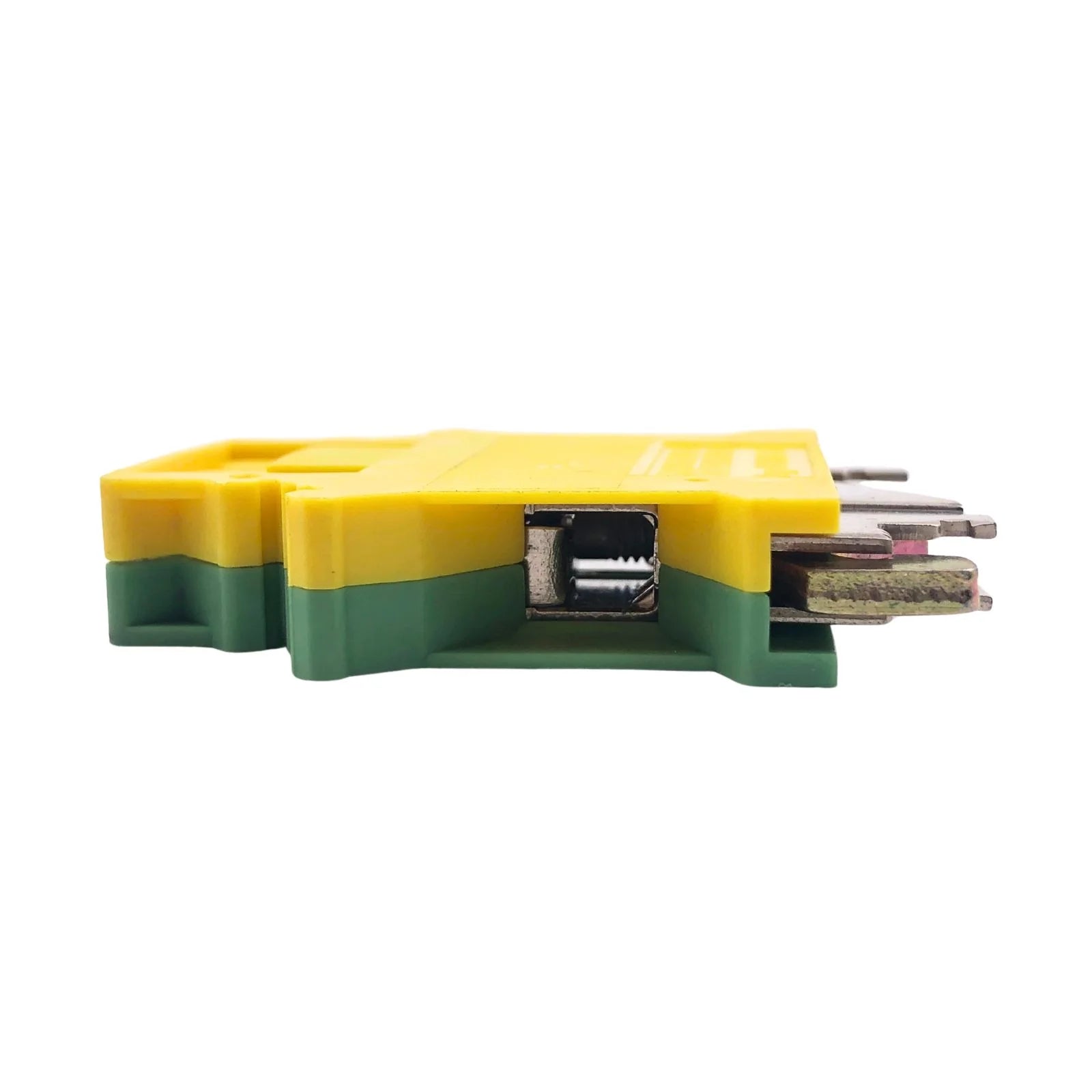 Phoenix Contact Earth Terminal Block 2 Way Yellow/Green 0443023 USLKG16