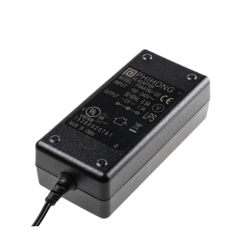 Phihong Power Adapter 12V 1.5A 18w PSAA18U-120