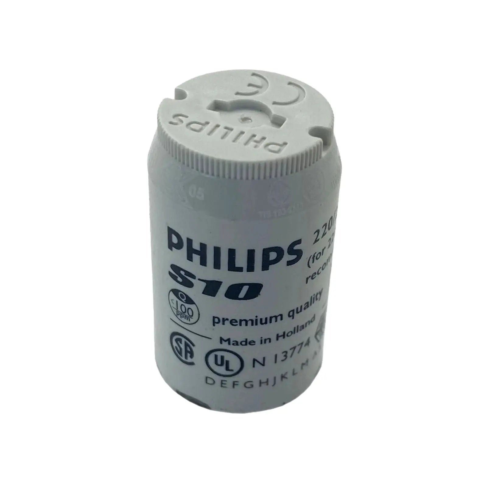Philips TL Starter S10 for 4-65W Fluorescent Tubes | Reliable Ignition