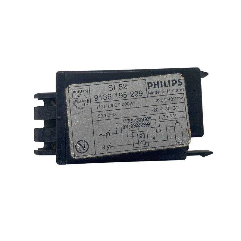 Philips Electronic Parallel Ignitor for HID Lamp Circuits 220 to 240V SI 52
