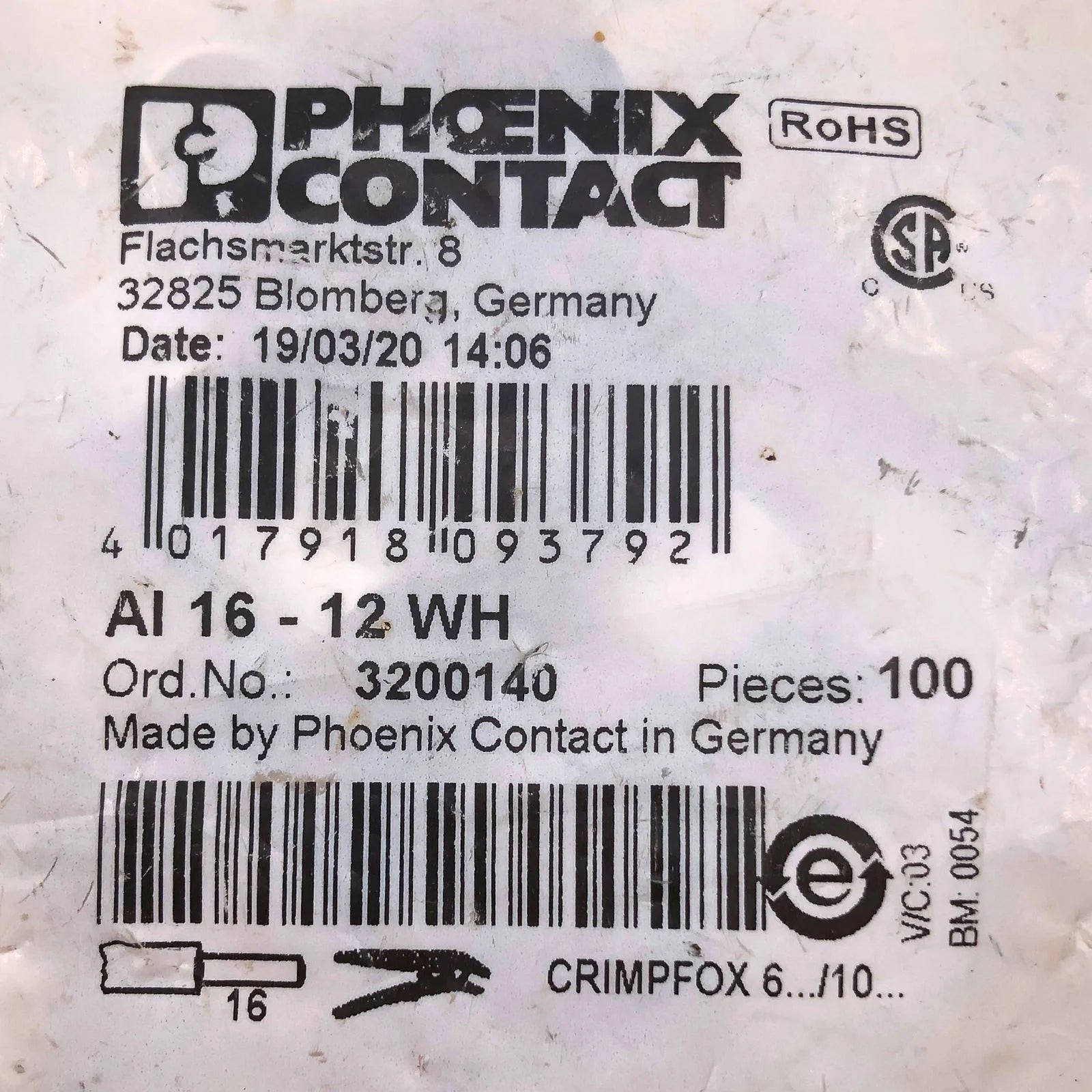 Phoenix-Contact-3200140-H-Industrial-Electrical-Warehouse-Shop-Now