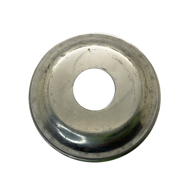 Pipe Cover Plate BSP 20mm with 10mm Rise 316 Marine Grade Stainless Steel