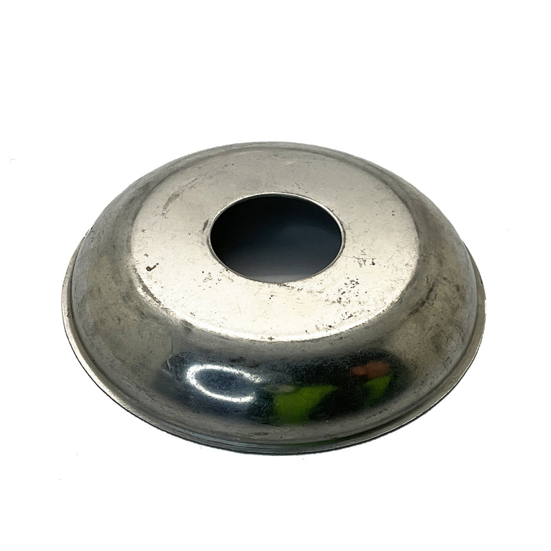 Pipe Cover Plate BSP 20mm with 10mm Rise 316 Marine Grade Stainless Steel