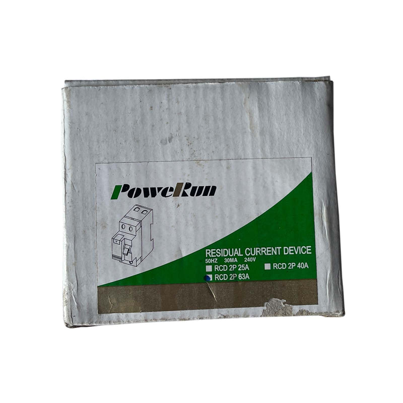 PoweRun Residual Current Device 2P 63A Q99556