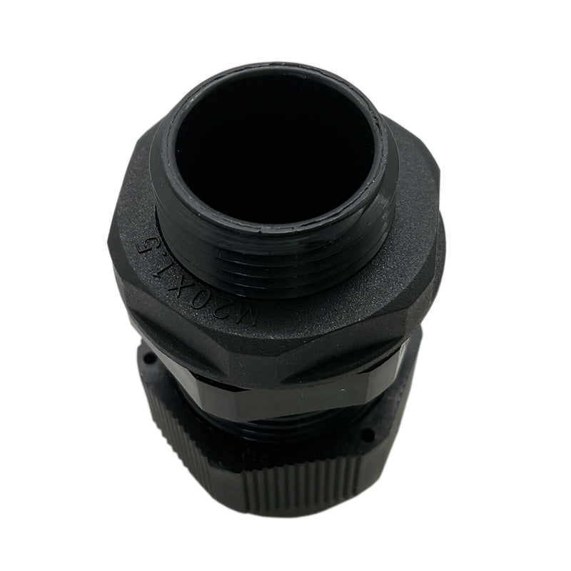 PowerForce Nylon Cable Gland 20mm IP68 Black CABGN20PF Box of 30
