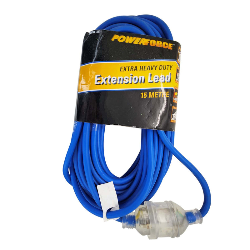 PowerForce Extension Lead Extra Heavy Duty 15m POWBEL15