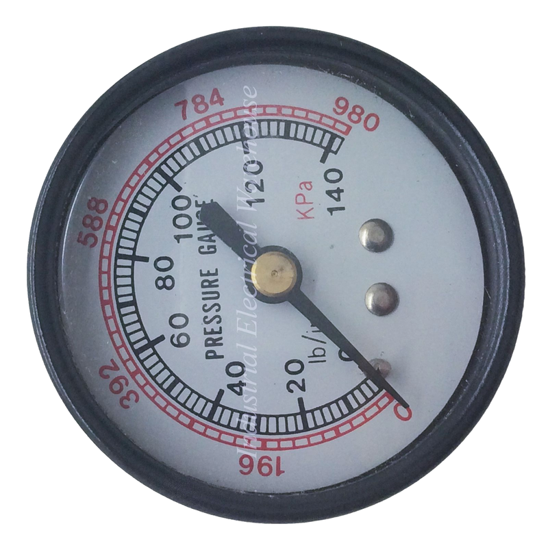 Pressure Gauge 50mm 0-980KPa 0-140LB