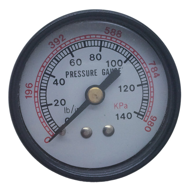 Pressure Gauge 50mm 0-980KPa 0-140LB