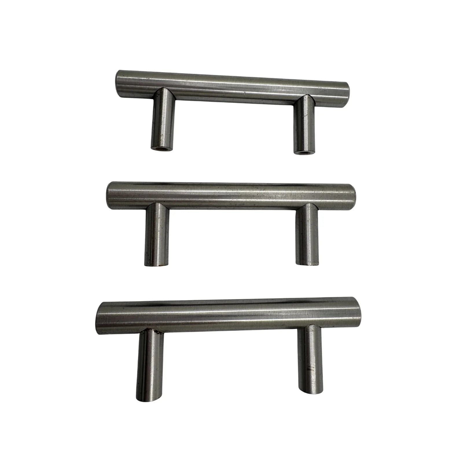 Prestige Round T Handle 64mm Brushed Nickel 1024083