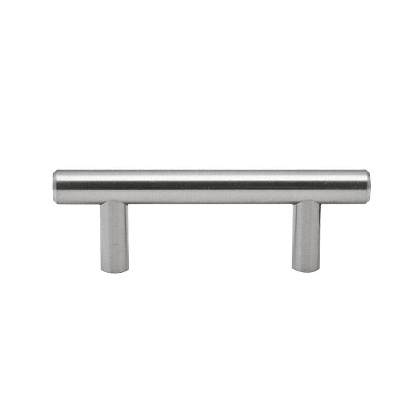 Prestige Round T Handle 64mm Brushed Nickel 1024083