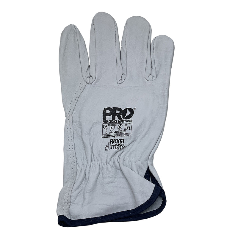 ProChoice Riggamate Glove Leather XL White CGL41NXL