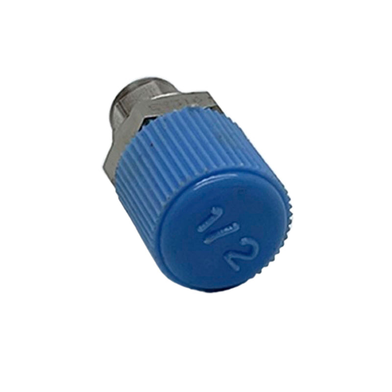 Pyrosales Lock Nut with Blue Cap ½” 316 Stainless Steel