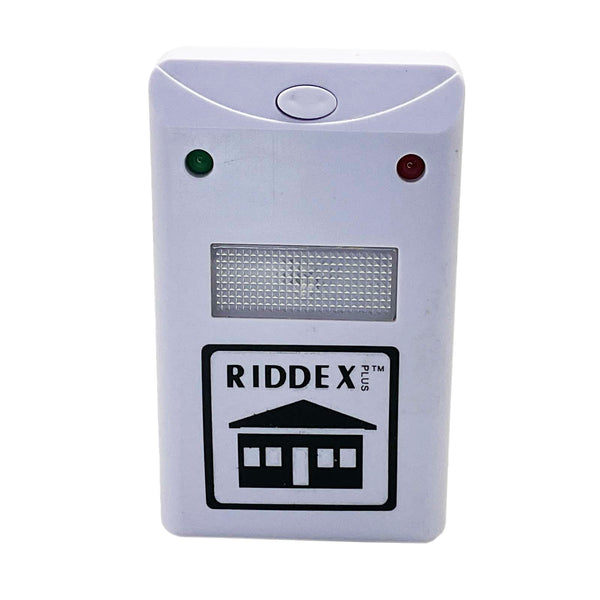 RIDDEX Plus Insect Pest Repellent Plug in No Chemicals or Poison White
