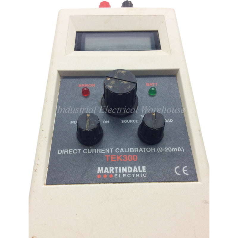 RS Martindale Direct Current Calibrator Multi Function TEK300 203-293
