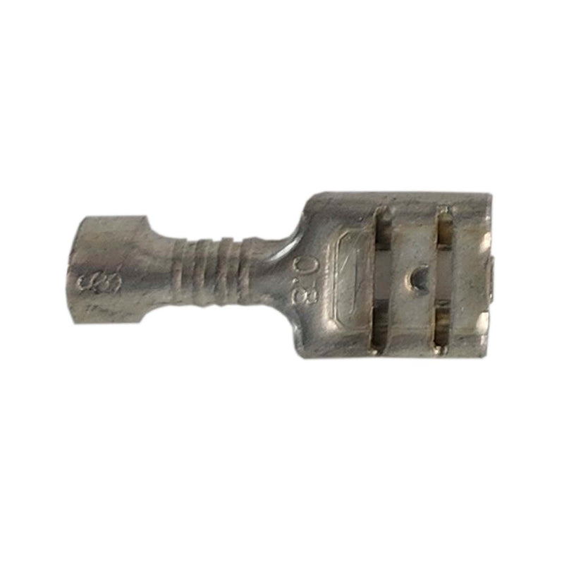 RS PRO Uninsulated Female Spade Connector Receptacle 6.35x0.8mm Tab Size 205-5295 Pack of 90