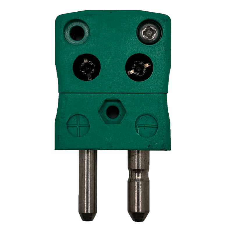 RS Components Miniature Plug Green 283-7530