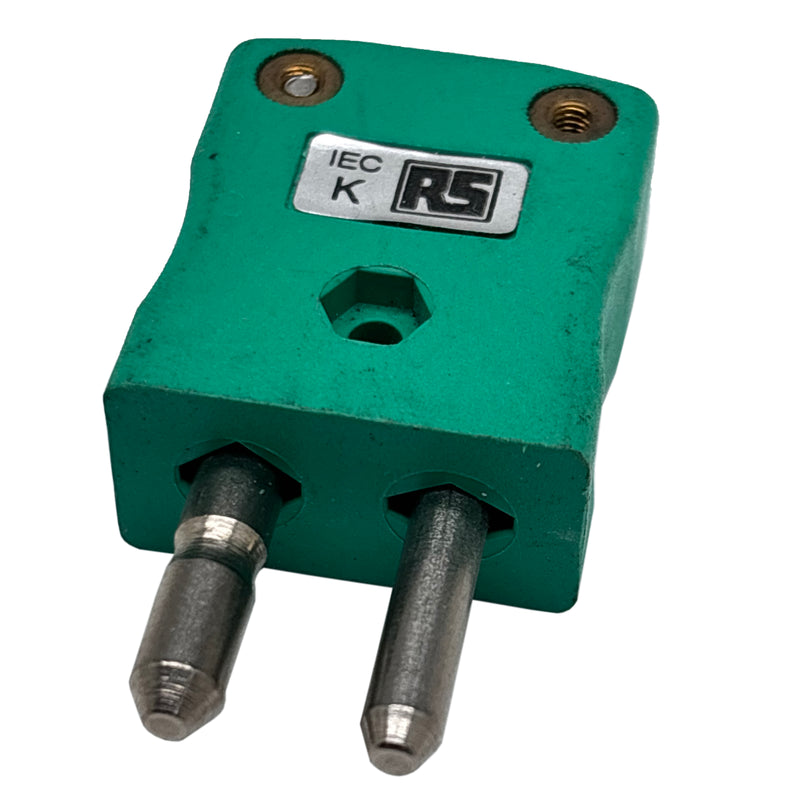 RS Components Miniature Plug Green 283-7530