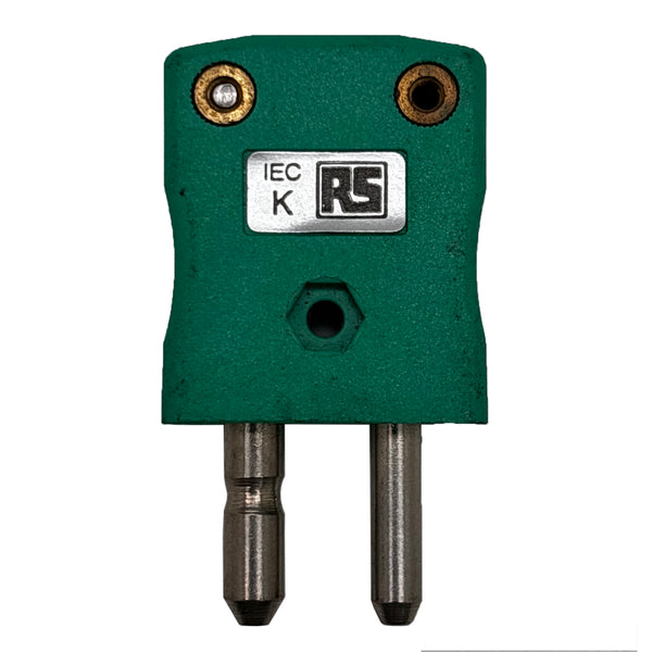 RS Components Miniature Plug Green 283-7530