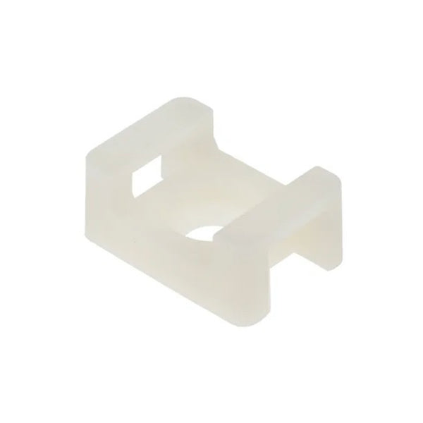 RS SM Series Cable Tie Nylon Mount Clamp M6 23x16mm HC2 White 666-739
