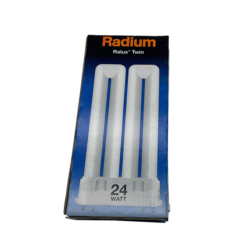 Radium Fluorescent Lamp Ralux Twin GLOBE 24W / 830 - 1700 lm Warm White 2G10