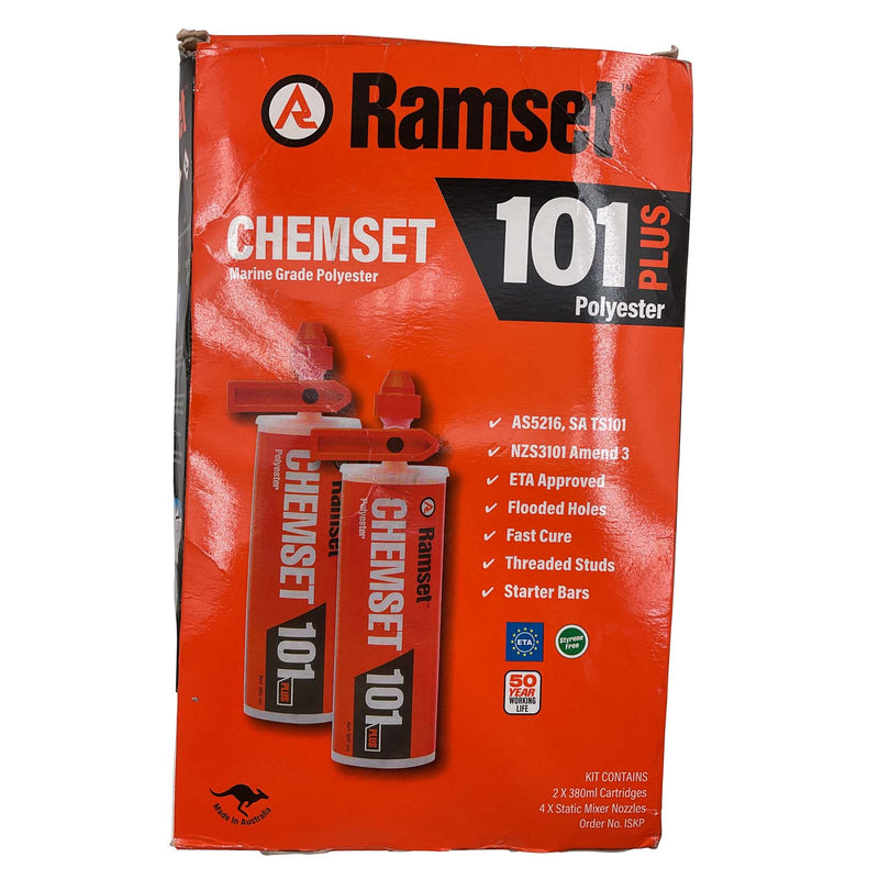 Ramset ChemSet 101 PLUS Marine Grade Polyester Kit CUAP