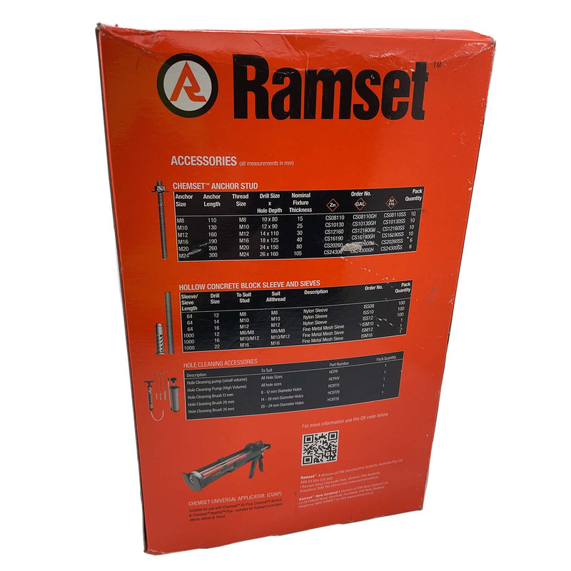 Ramset ChemSet 101 PLUS Marine Grade Polyester Kit CUAP