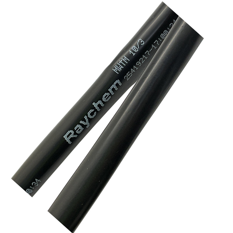 Raychem Heat Shrinkable Tubing 1180mm Black MWTM-10/3