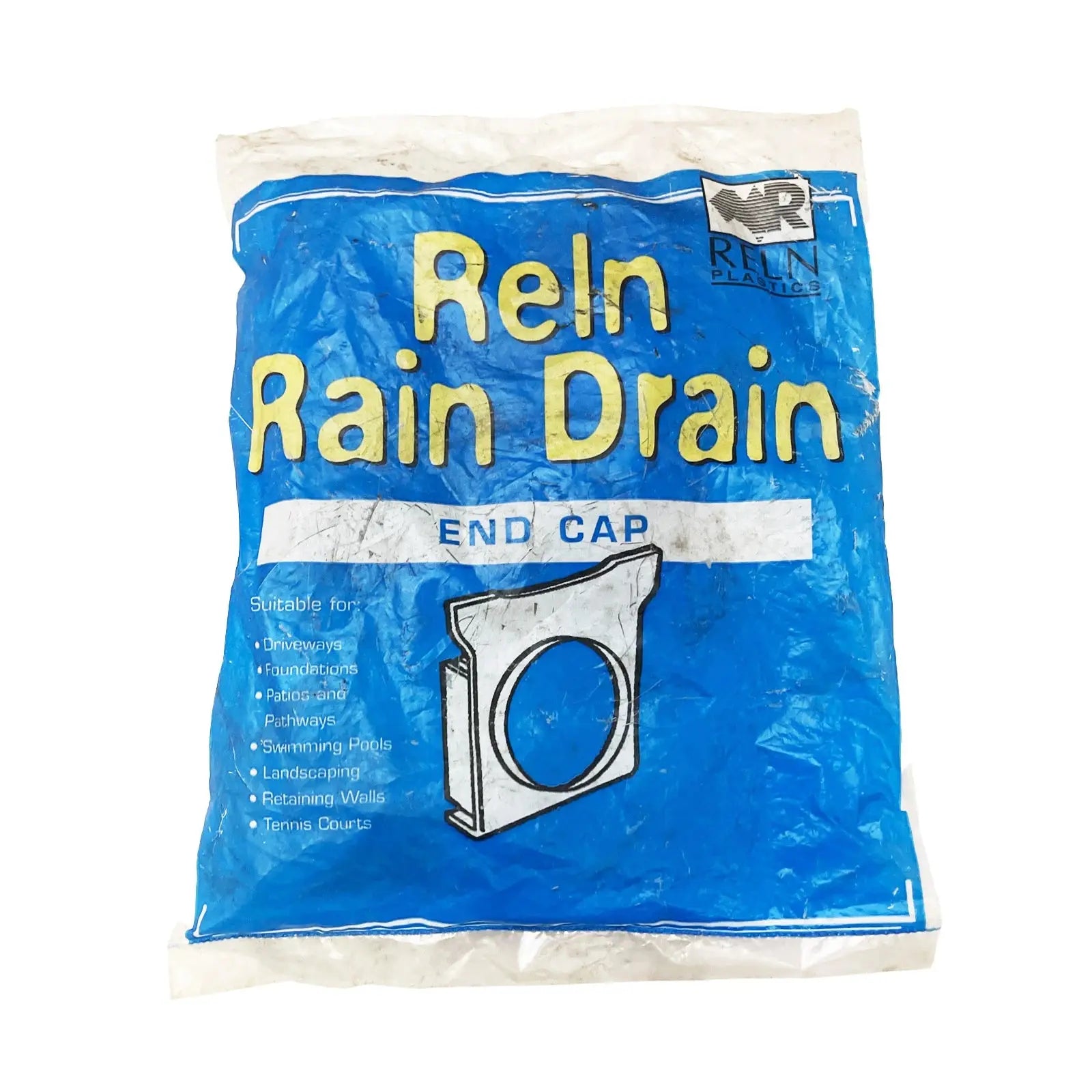 Reln-Rain-Drain-End-Cap-Pipe-Industrial-Electrical-Warehouse-Shop-Now