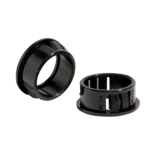 Repelec Nylon Snap Bushing 3.2x25.4mm Black NB2140 25pcs