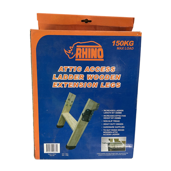 Rhino Attic Access Ladder Wooden Extension